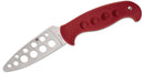 Spyderco Temperance Trainer – 4.15" Blunted 420J2 Satin Blade, Red FRN Handle, Boltaron Sheath – FB05TRD