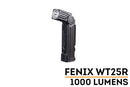 Fenix WT25R – 1000 Lumen Adjustable Head Rechargeable Work Flashlight, USB Magnetic Charging