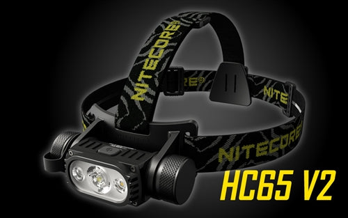 Nitecore HC65 v2 1750 Lumen Headlamp High CRI LED Luminus SST-40-W LED1*18650 Rechargeable Battery