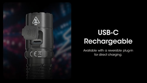Nitecore MH12 Pro 3300 Lumen USB-C Rechargeable Flashlight 1 * 21700 Battery Included