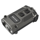 Nitecore TINI 3 Gray – 600 LM USB‑C Keychain Flashlight with OLED Display & Adjustable Color Temperature