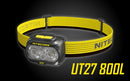 Nitecore UT27 800 Lumen USB-C Rechargeable Lightweight Running Headlamp