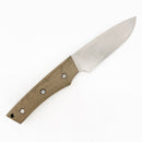 Three Rivers Mfg Red Line Fixed Blade 4.6in CPM-20CV Blade OD Green Micarta Handles