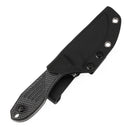 Tenable Tiny Dancer G014A4 – 3.17" Blackwash D2 Drop Point Blade, Black Micarta Handle, Fixed Blade EDC Knife – Designed by JB Stout