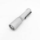 Dawson Machine Craft Divot Slim Flashlight – Tumbled Aluminum, Nichia 519a 4500K LED, H17Fx Driver, 14500 Battery