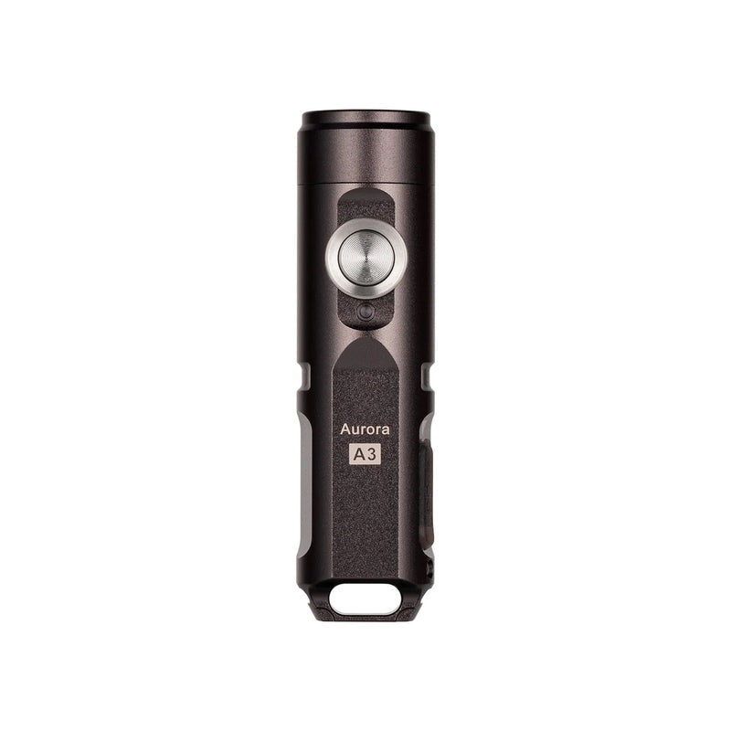 RovyVon Aurora A3 Gen 4 650 Lumen USB-C Rechargeable Keychain Flashlight - Gunmetal