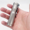 Dawson Machine Craft Comet Tumbled Titanium Nichia 519a 4500k H17Fx Driver 18350 Battery
