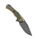 Kansept Hellx T1008A2 – Green G10 Handle, Gray TiCN D2 Blade, Budget-Friendly Hunting & EDC Knife