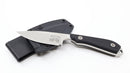White River M1 Pro Fixed Blade Knife 3in S35VN Steel Black Textured G10 Handles
