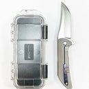 North Mountain Blade Titanium Integral One-Piece Handle Folding Knife