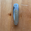 Griffin X Series 1946 Slip Joint Folding Knife 2.79in S90V Steel Titanium / Brass Handles