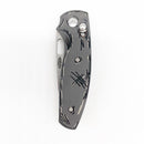 Three Rivers Mfg Bulldog Riverlok 3.2in Magnacut Blade Titanium Gray Cel Shade Finish