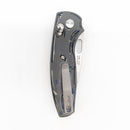 Three Rivers Mfg Bulldog Riverlok 3.2in Magnacut Blade Titanium Gray Cel Shade Finish