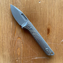 Griffin Scout Medic Fixed Blade 1.65in Stonewash Magnacut Steel Topo Titanium Handle