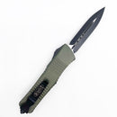 Microtech Combat Troodon D/E OD Green Standard 142-1 OD - Pre-Owned