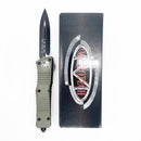 Microtech Combat Troodon D/E OD Green Standard 142-1 OD - Pre-Owned