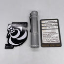 Laulima Metal Craft Todai Slim Stonewashed Aluminum Flashlight - Made in USA