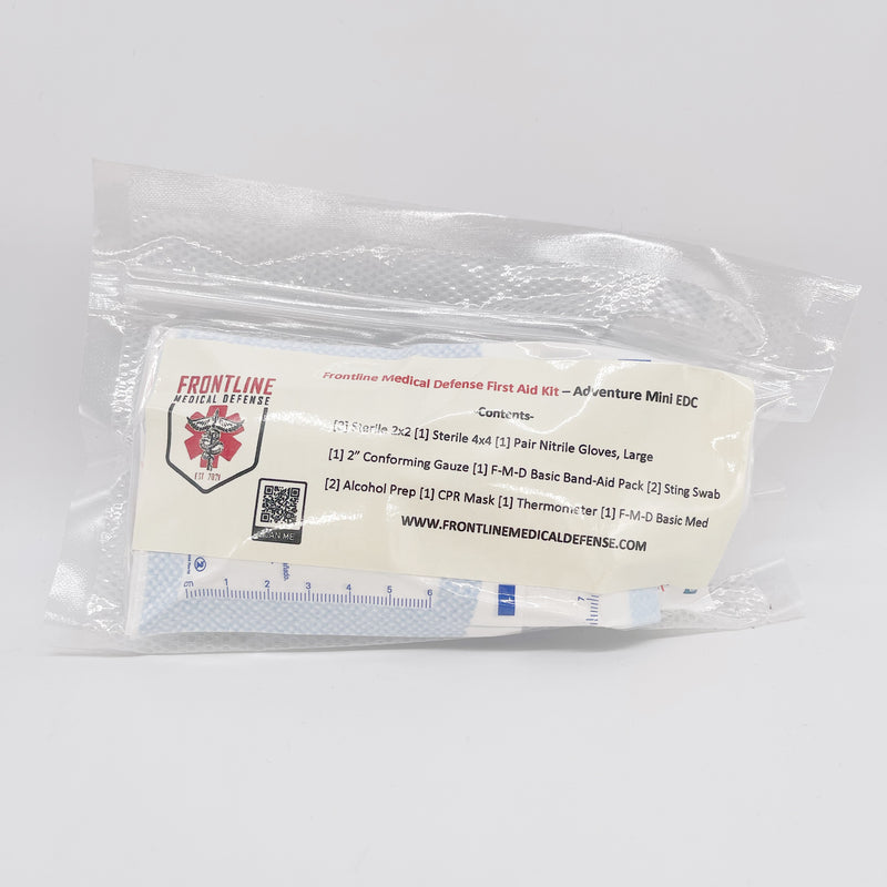 FrontLine Medical Defense Adventure Mini EDC Pocket First Aid Kit