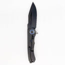 Heretic Knives Wraith V3 Manual Folding Knife 3.625in Magnacut Blade Carbon Fiber / Titanium Handles