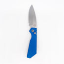 Pro-Tech Strider PT+ Auto Folding Knife 3.05in MagnaCut Steel BLUE Aluminum Handles