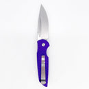 Pro-Tech Tactical Response 3 Folding Knife Purple Fish Scale Handles 154CM Steel Blade