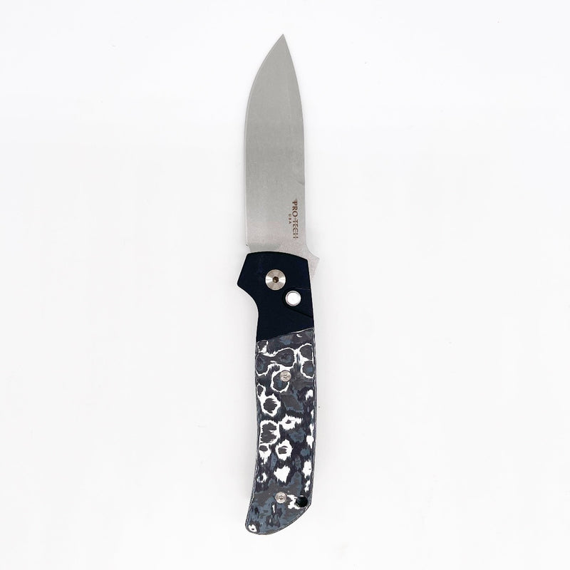 Pro-Tech Terzuola ATCF Auto Folding Knife White Storm FatCarbon Inlays Magnacut Blade