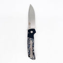 Pro-Tech Terzuola ATCF Auto Folding Knife White Storm FatCarbon Inlays Magnacut Blade