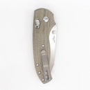 Three Rivers Mfg Shadow Folding Knife Micarta 3D Contoured Handles