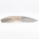 Three Rivers Mfg Neutron 2 Folding Knife 3in CPM 20CV Steel 3D Micarta Handles