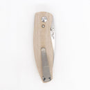 Three Rivers Mfg Neutron 2 Folding Knife 3in CPM 20CV Steel 3D Micarta Handles