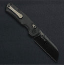 Kunwu Compact Chad 3.11in Satin DLC PM60 Steel Carbon Fiber Handles SX703C-F