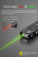 Lumintop MoonBox 3.0 EDC Flashlight – 1200 Lumens, RGB & UV, Dual Lasers, USB‑C Rechargeable