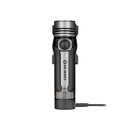 Olight Seeker 4 Pro 4600 Lumen High Power USB-C Rechargeable LED Flashlight - Silver Plated Bronze