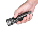 Olight Seeker 4 Pro 4600 Lumen High Power USB-C Rechargeable LED Flashlight - Silver Plated Bronze
