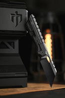North Mountain Blade 2537-TI-DLC-3V gripper v2 folding knife detail view 8