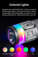 Lumintop Rainbow 2.0 Multi-Light Source – 3000 Lumen RGB & UV USB‑C Rechargeable EDC Flashlight