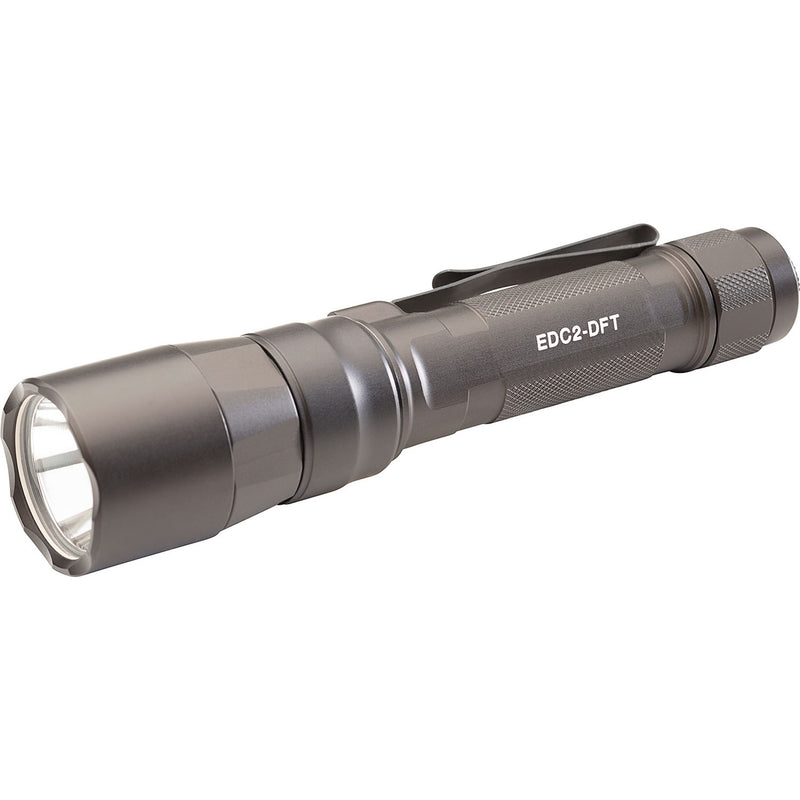 Surefire EDC2-DFT High-Candela Everyday Carry LED Flashlight 1 * 18650 Micro-USB Rechargeable Battery