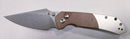 Tenable Fenrir Folding Knife 3.45in 14C28N Stonewashed Blade Tan Micarta / Aluminum Handles (Copy)