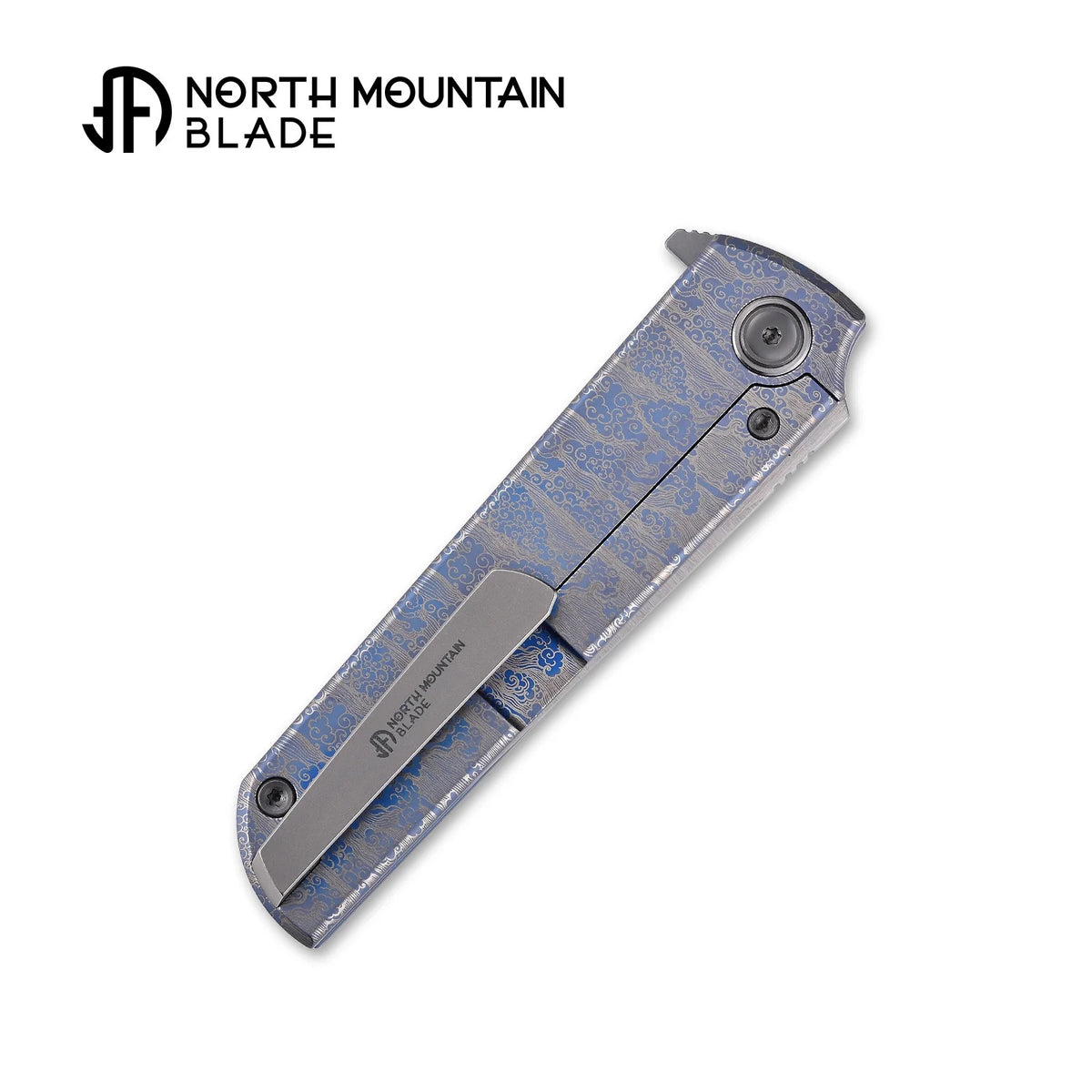 North Mountain Blade x Lee Williams “Zen” ZDP-189 Blue/Gray Anodized