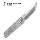 North Mountain Blade 2414-A-ZDP189-D zen tanto folding knife detail view 2