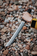 North Mountain Blade Tactical Tanto Sword PLUS 11.2in Hitachi SLD-Magic Blade G10+Brass Inlay Handle