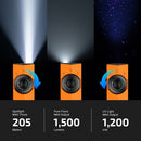 Olight ArkPro Orange – 1,500 Lumen USB-C Multi-LED Flashlight with UV & Laser