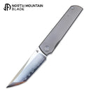 North Mountain Blade 2505-A-Ti chop classic folding knife front view