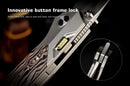 REMETTE RT-Meteor 2.99in M390 Blade Titanium + Copper Infused Carbon Fiber Handle RTPT-D