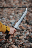 North Mountain Blade Tactical Tanto Sword PLUS 11.2in Hitachi SLD-Magic Blade G10+Brass Inlay Handle