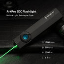 Olight ArkPro Matte Black CW – 1,500 Lumen Multi-Light EDC Flashlight ( UV + Laser)
