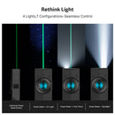 Olight ArkPro Matte Black CW – 1,500 Lumen Multi-Light EDC Flashlight ( UV + Laser)