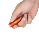Olight iTHX 180 Lumen Rechargeable Keychain EDC Flashlight - Orange Feathers