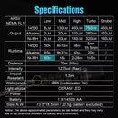 Lumintop EDC15 760 Lumen Twist EDC LED Flashlight 1 * 14500 Battery Included