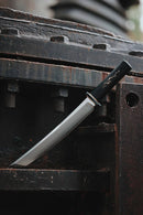 North Mountain Blade Tactical Tanto Sword PLUS 11.2in Hitachi SLD-Magic Blade G10+Brass Inlay Handle